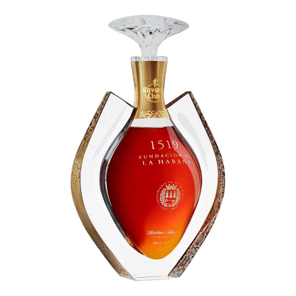 Estuche Ron Habana Club Aniversario 1519 extra añejo 2