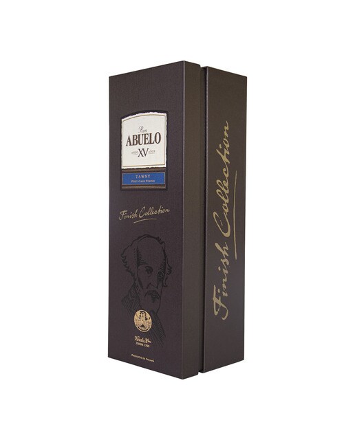 Estuche ron Abuelo XV años Tawny Port Cask Finish 3
