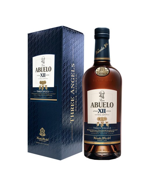 Imagen 0 de Estuche ron Abuelo XII años Three Angels Double Matured