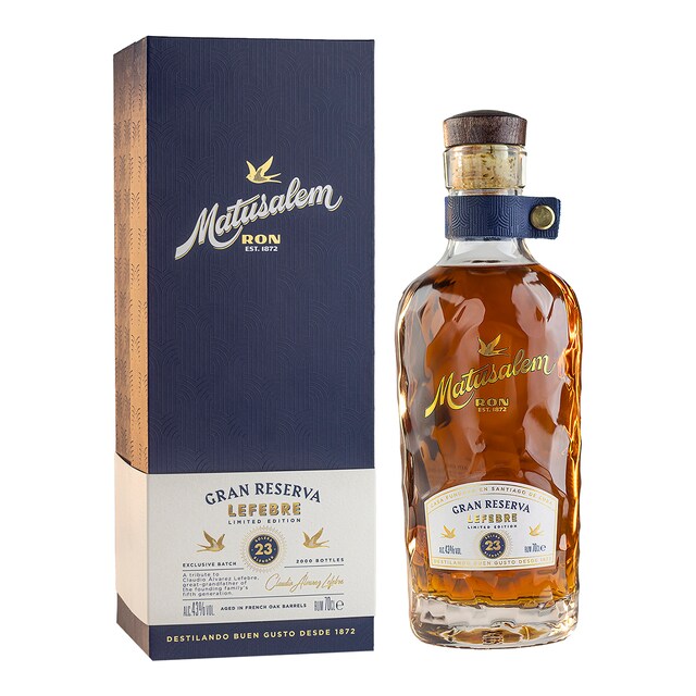 Imagen 0 de Estuche ron Gran Reserva Lefebre 23 años Matusalem