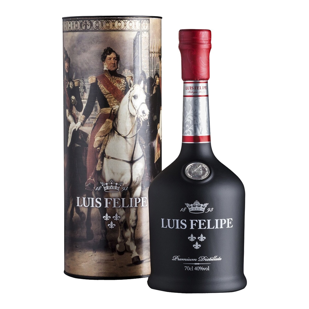 Estuche brandy Gran Reserva Luis Felipe 1
