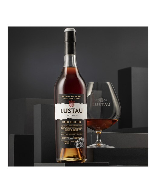 Estuche Brandy Solera Gran Reserva Finest Selection Lustau Jerez 3