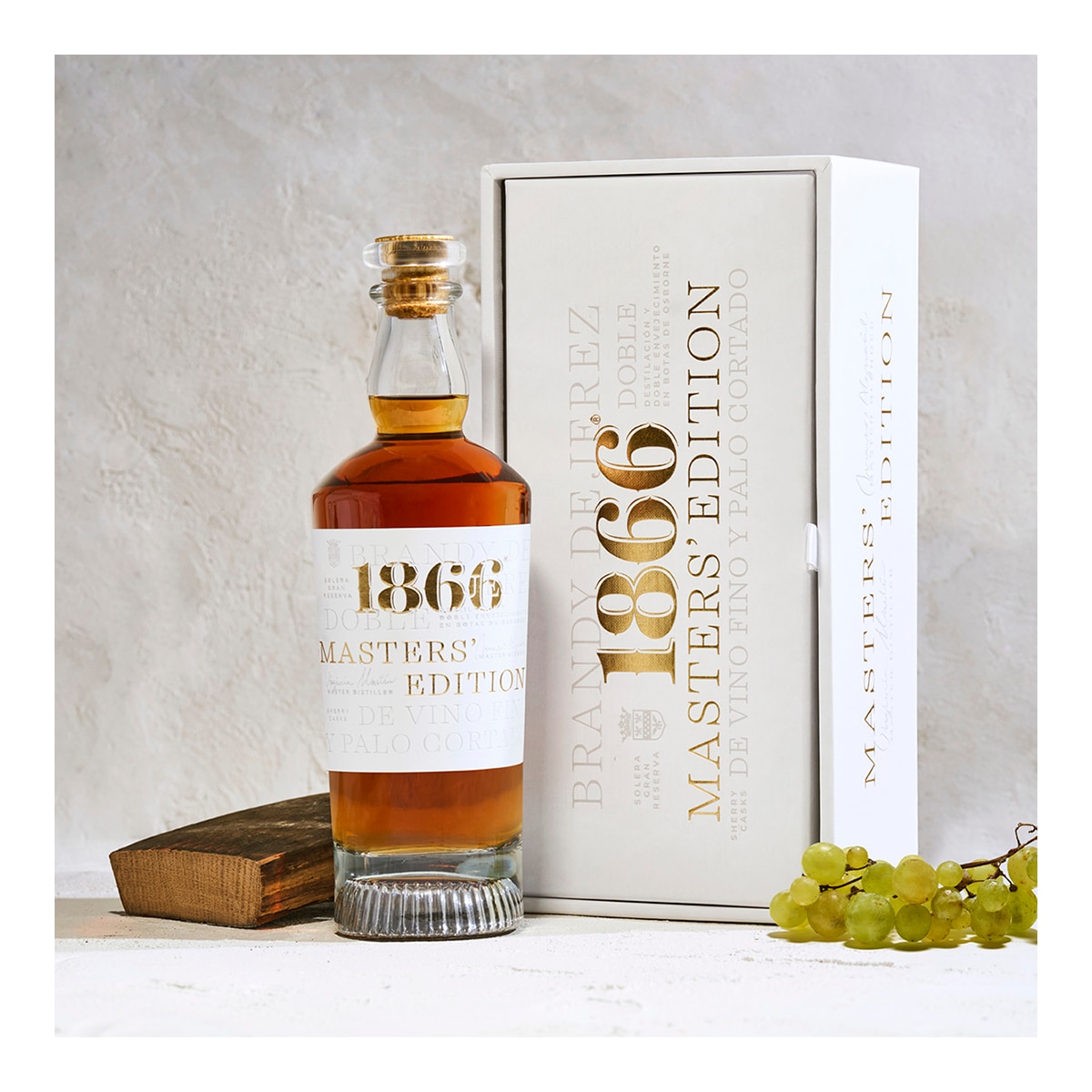 Estuche Brandy de Jerez Solera Gran Reserva 1866 Masters' Edition 3