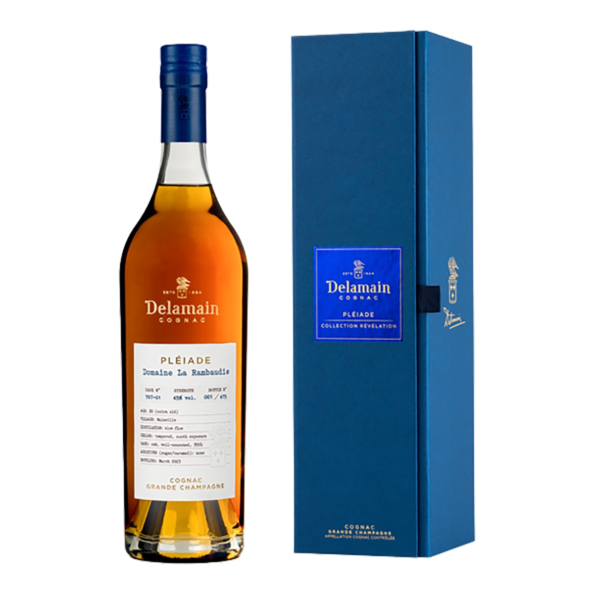 Imagen 1 de Estuche cognac Pléiade Domaine La Rambaudie Delamain