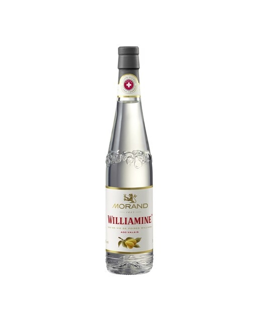 Aguardiente de pera Morand Valais 1