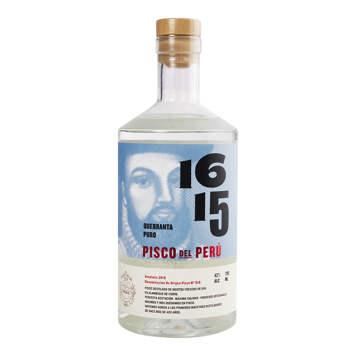 Imagen 0 de Pisco puro de Perú Quebranta