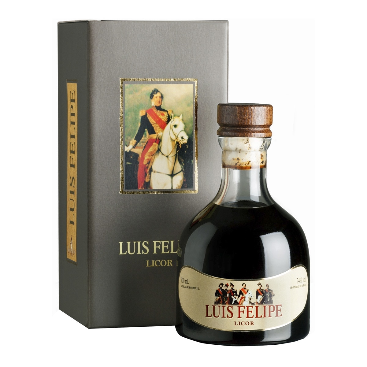 Estuche Luis Felipe Licor de Brandy 1