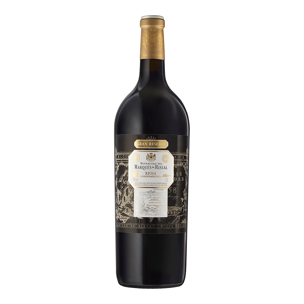 Imagen 0 de Vino tinto Marqués de Riscal Gran Reserva 2016 Rioja Mágnum