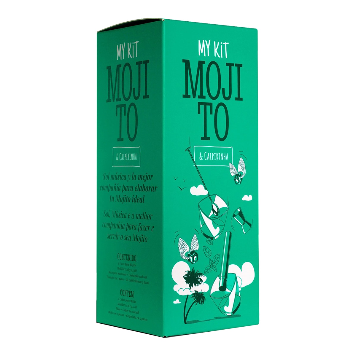 Set para preparar mojito y caipirinha My Kit Mojito 2