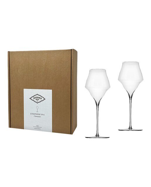 Imagen 0 de Estuche con 2 copas de champagne Josephine Nº 4 Josephinenhütte