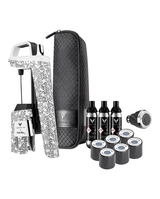 Imagen 0 de Sistema de acceso al vino Timeless Six+ Keith Haring Coravin