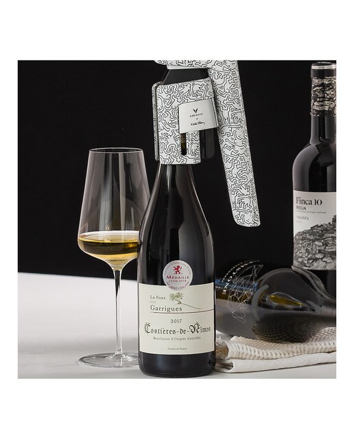 Sistema de acceso al vino Timeless Six+ Keith Haring Coravin 5