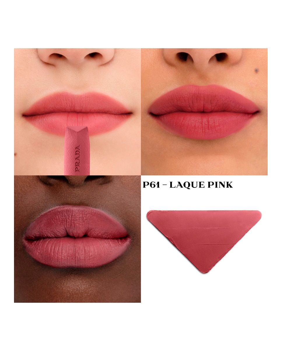 Barra de Labios Ligera y Modulable Monochrome Soft Matte Prada Beauty - SUNSET PINK SUNSET PINK-3