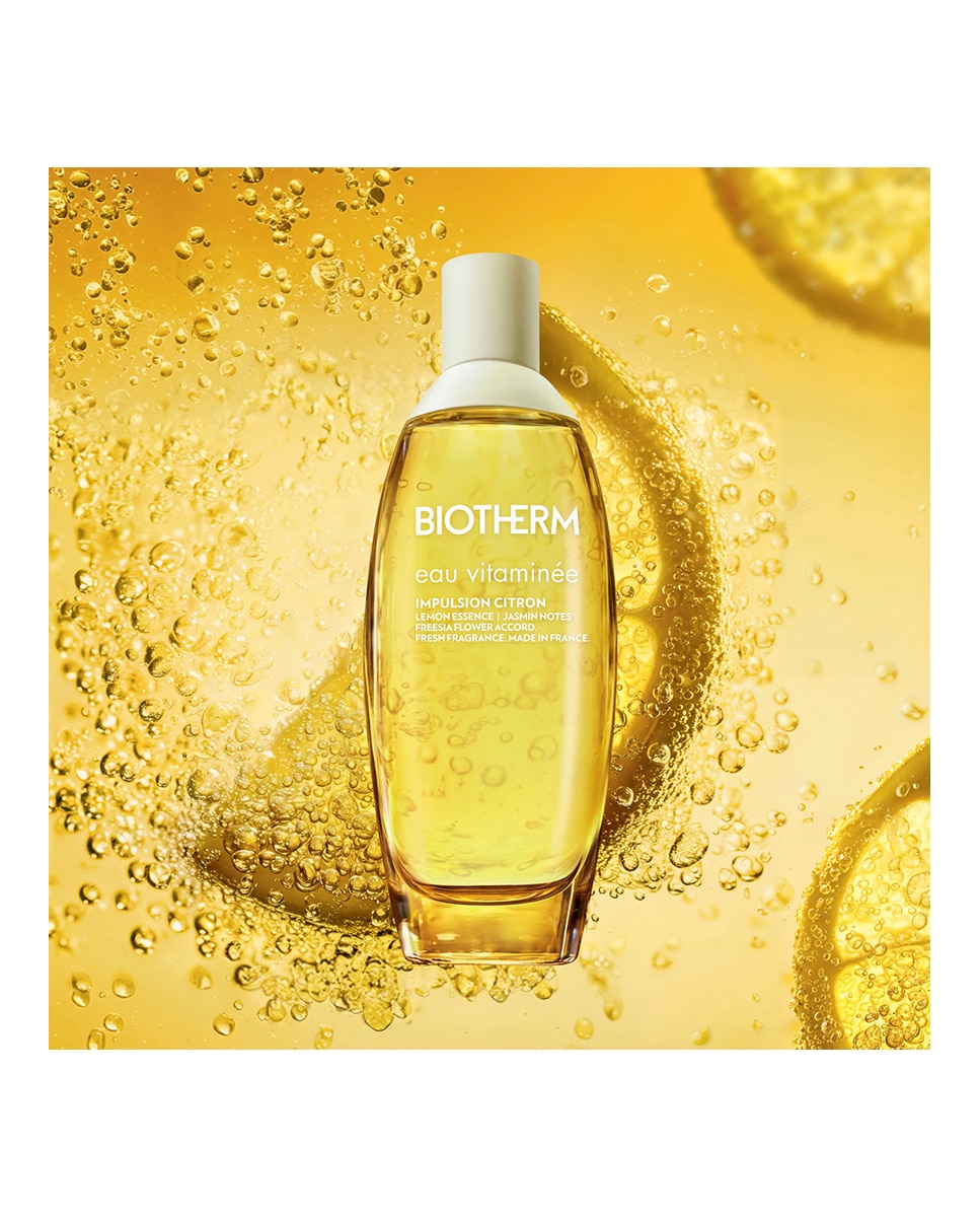 Bruma corporal perfumada cítrica Eau Vitaminée Impulsion Citron 100 Ml Biotherm - 100 ml 4