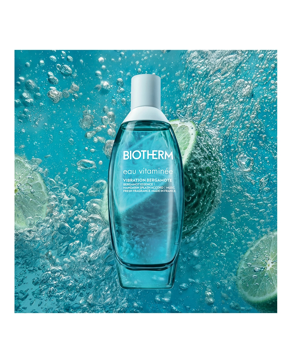 Bruma corporal perfumada afrutada Eau Vitaminée Vibration Bergamote Biotherm - 100 ml 4