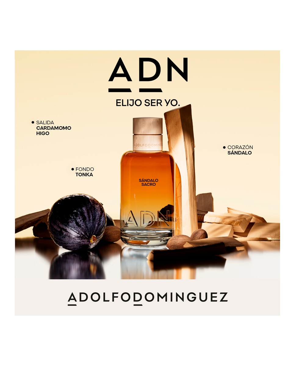 Eau De Parfum Adn Sándalo Sacro Adolfo Dominguez - 100 ml 3