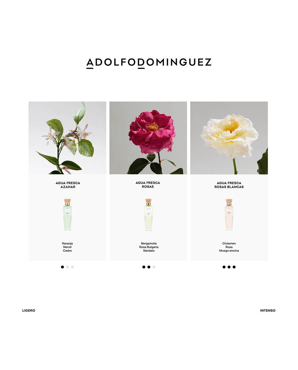 Eau de Toilette Agua Fresca de Rosas Blancas 200 ml Adolfo