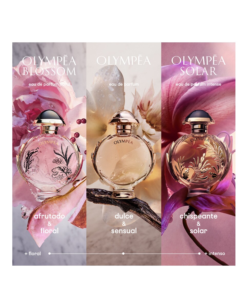 Imagen 5 de Eau de Parfum femenino Olympéa Solar Rabanne - 30 ml