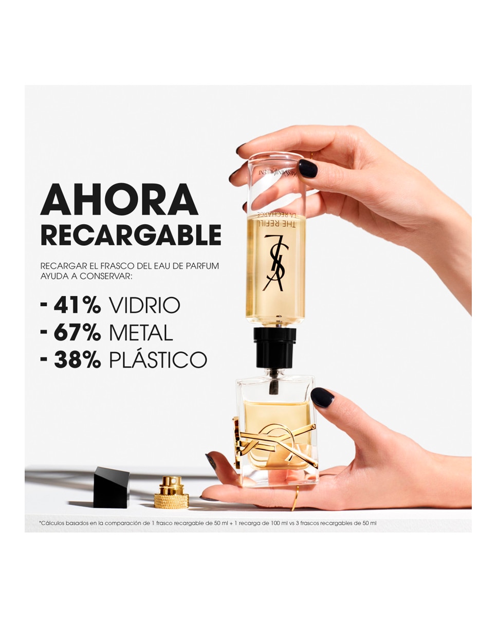 Recarga Eau de Parfum Libre Yves Saint Laurent - 100 ml 4