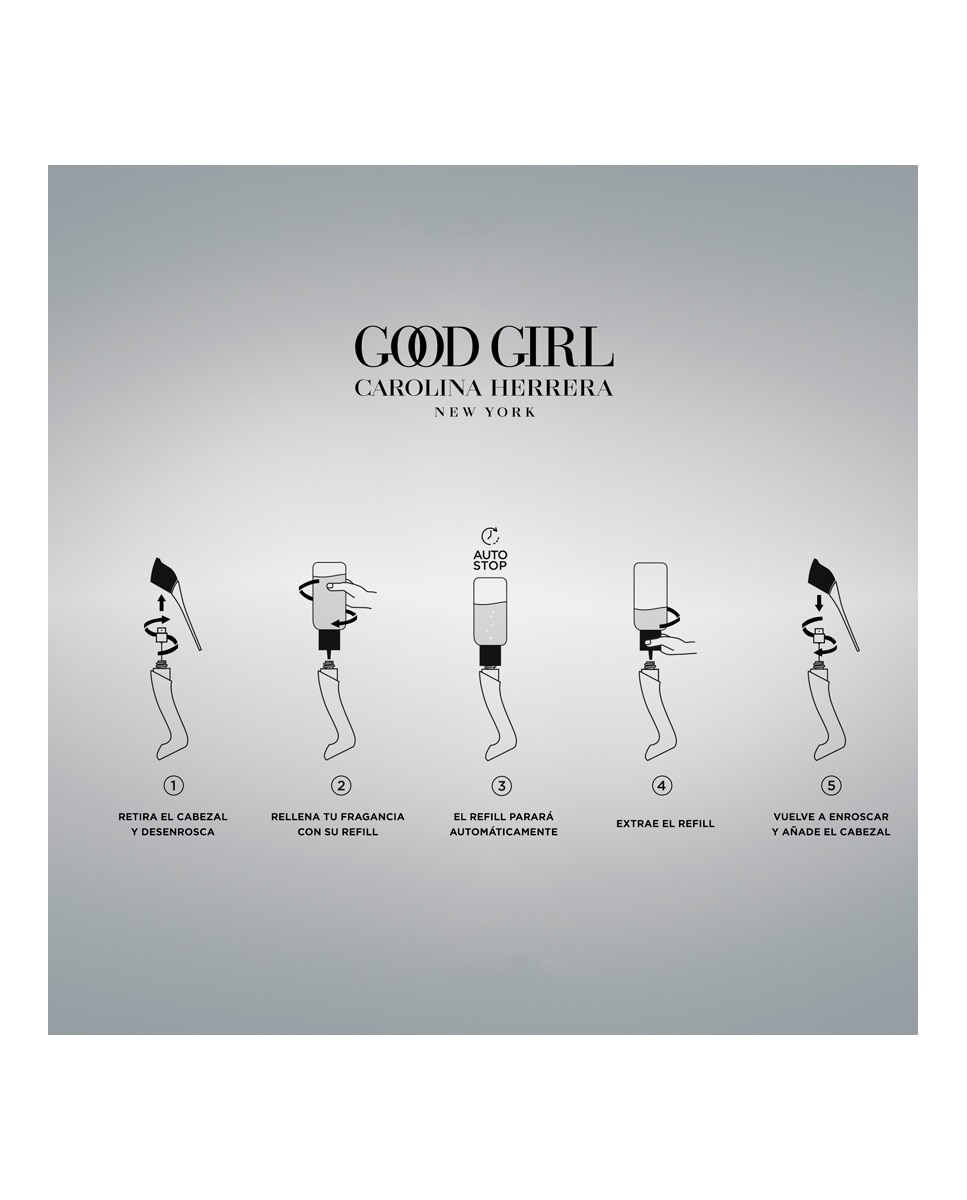 Recarga Eau de Parfum Good Girl Carolina Herrera - 200 ml 7