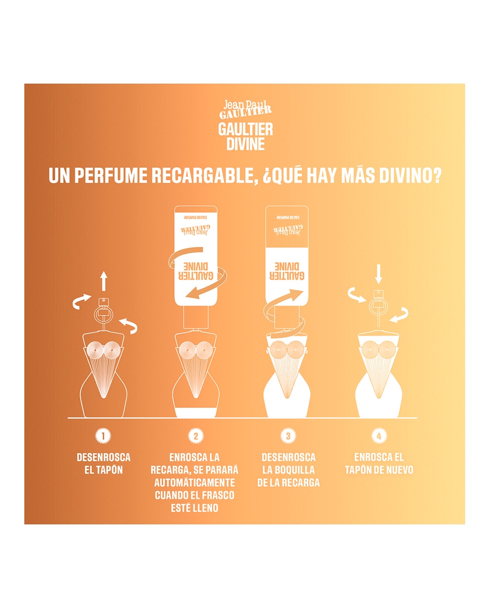 Eau de Parfum femenino Gaultier Divine Jean Paul Gaultier - 30 ml 8