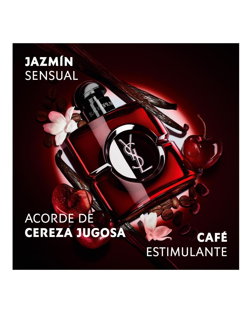 Imagen 3 de Eau de Parfum Black Opium Over Red Yves Saint Laurent - 30 ml