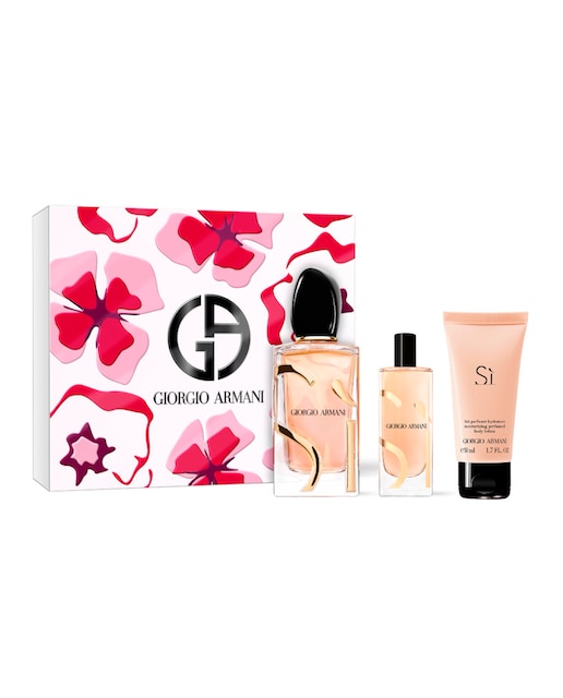 Giorgio Armani – Estuche de Regalo Sì Eau de Parfum 100ml + 15ml + Loción Corporal 50ml Giorgio Armani.