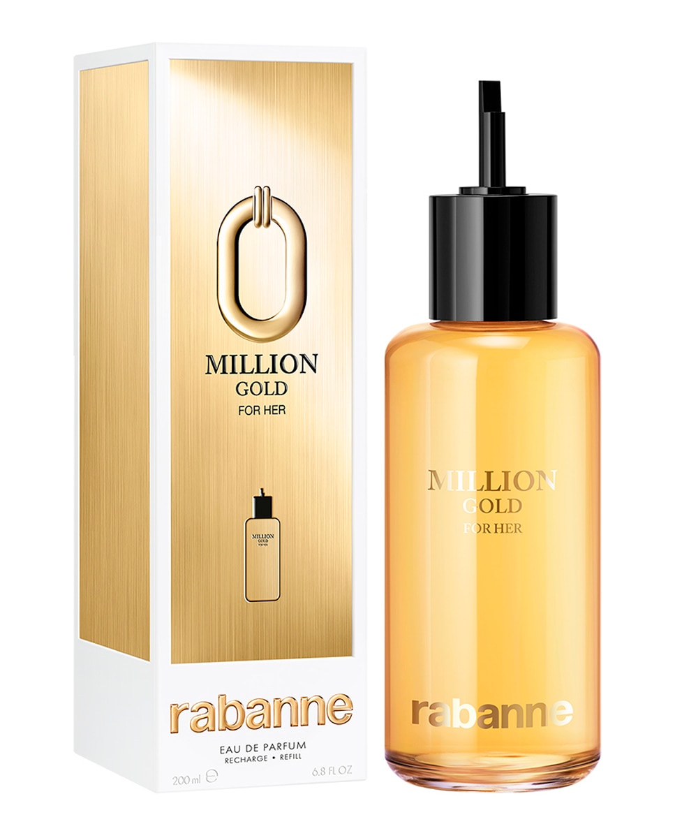Recarga Eau de Parfum Million Gold For Her Rabanne - 200 ml 2