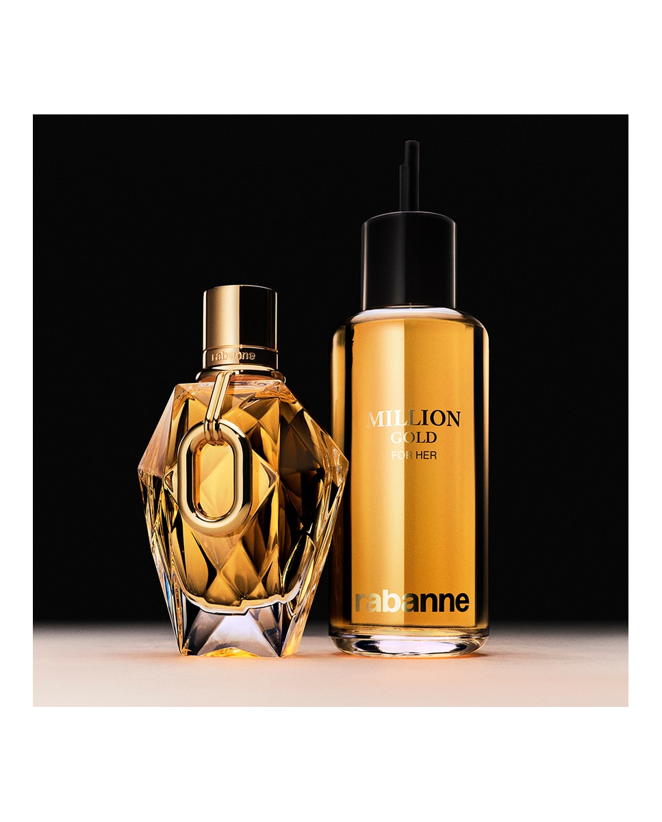 Recarga Eau de Parfum Million Gold For Her Rabanne - 200 ml 3