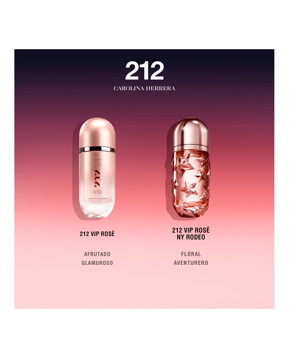 Eau De Parfum 212 Vip Rosé Ny Rodeo 80 ml Carolina Herrera - 80 ml 5