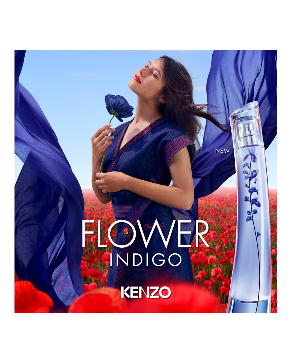 Thumbnail 3 de Kenzo Flower Indigo Eau de Parfum 90% origen natural
