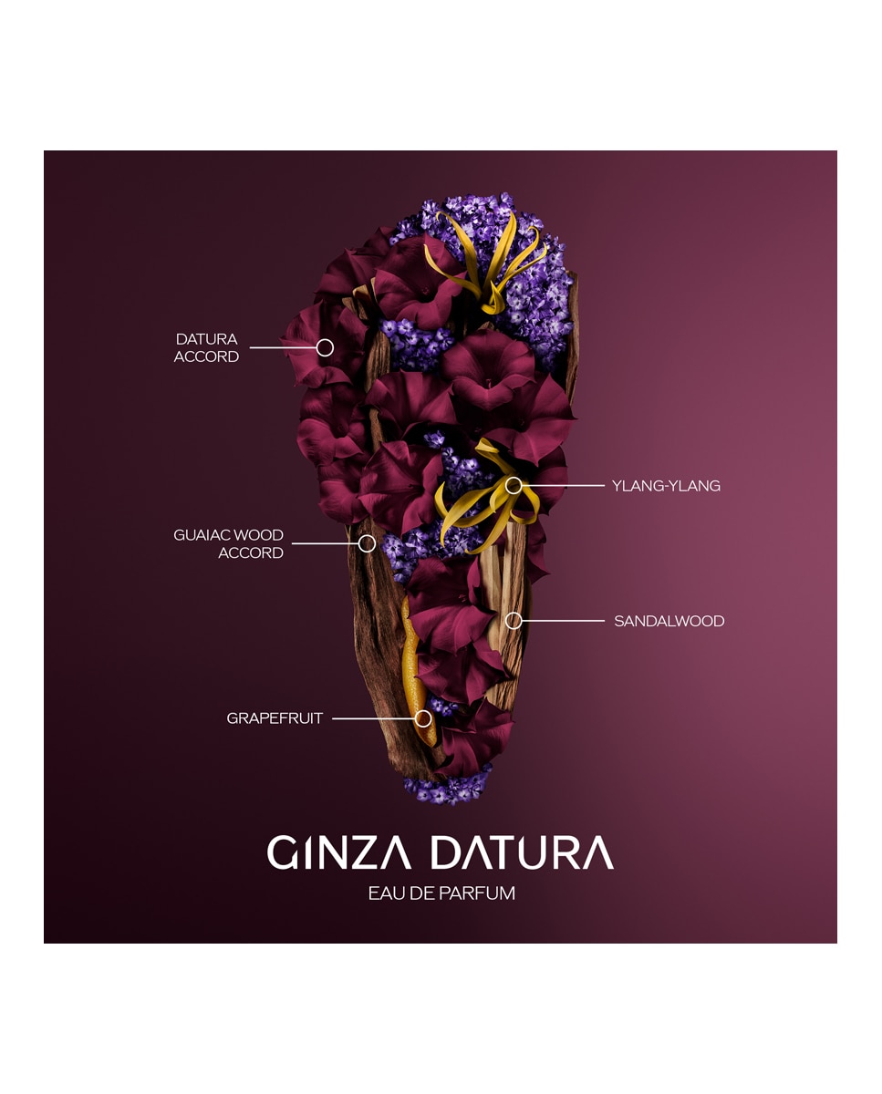 Eau de Parfum Ginza Datura Shiseido - 30 ml 2