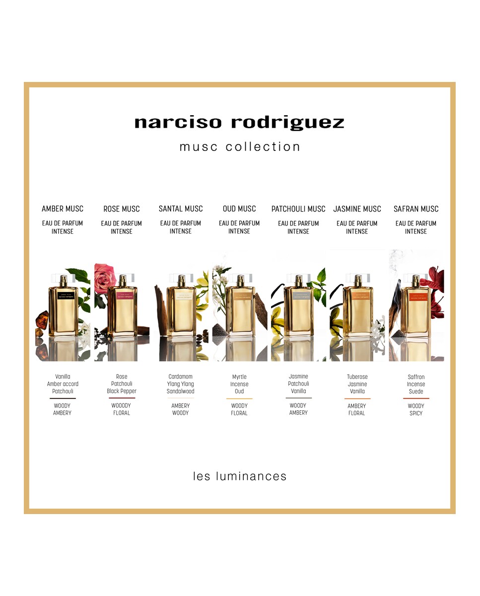Eau de Parfum Intense Safran Musc 100 Ml Narciso Rodríguez 3