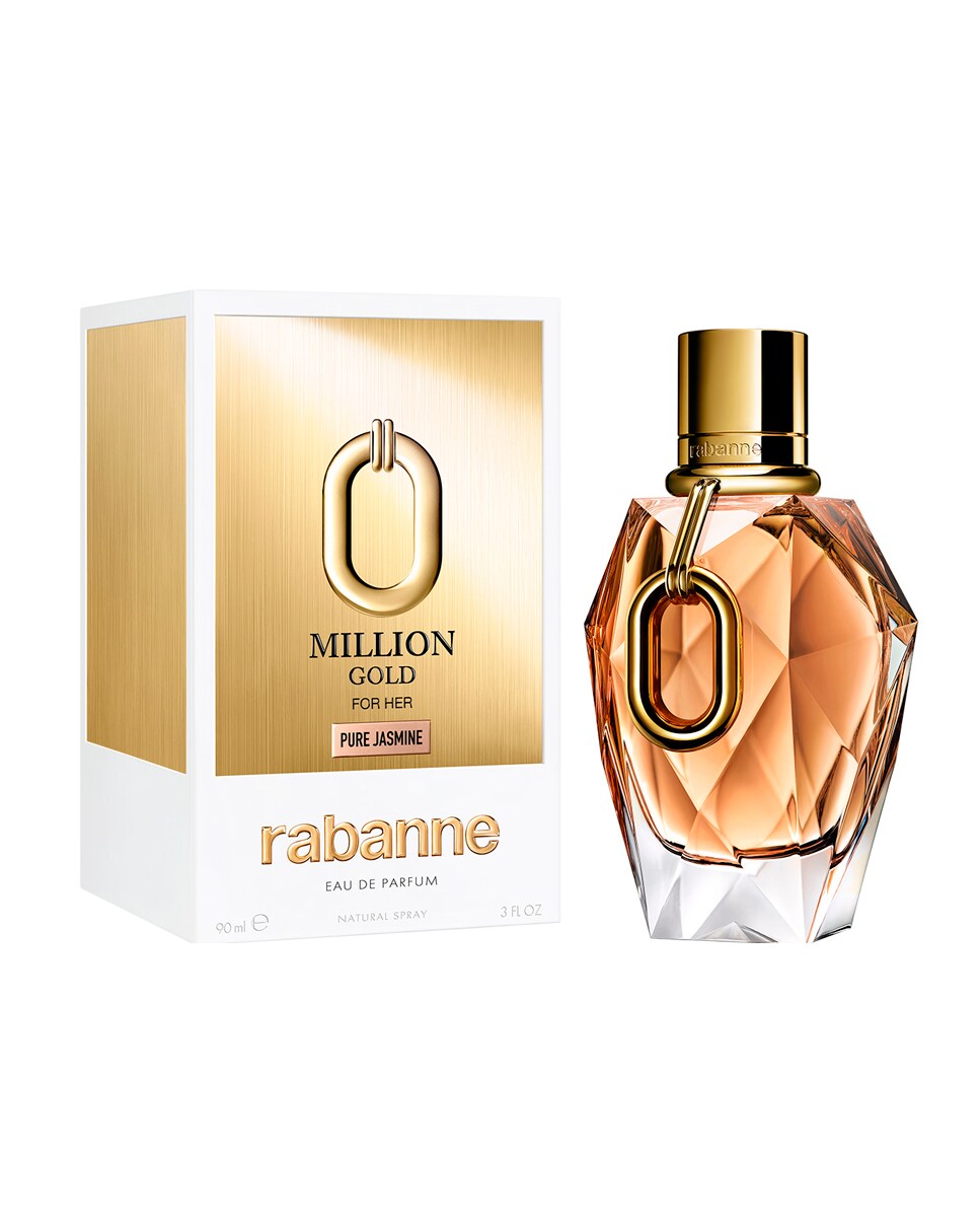 Eau de Parfum Million Gold For Her Pure Jasmine 90 ml Rabanne 3