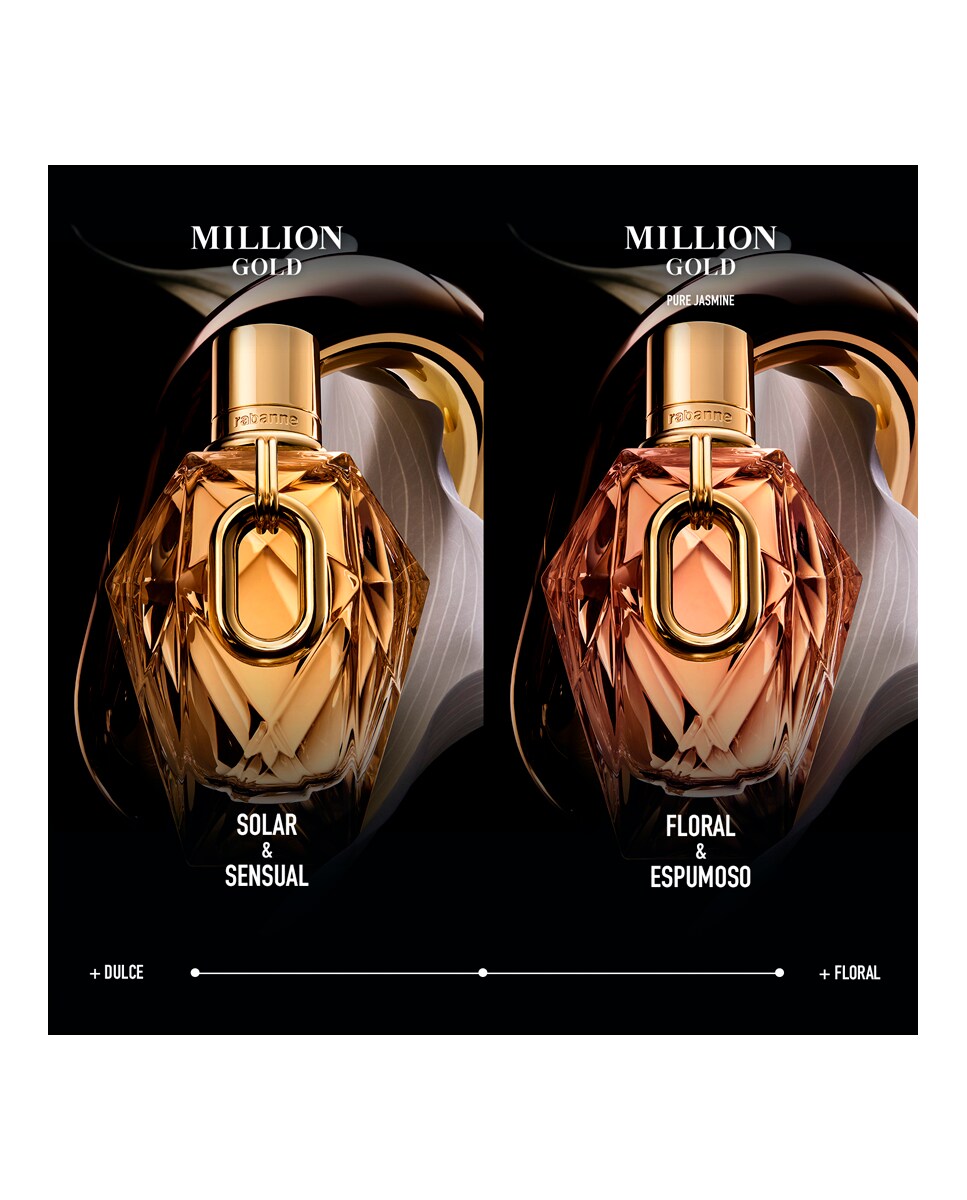 Eau de Parfum Million Gold For Her Pure Jasmine 90 ml Rabanne 5