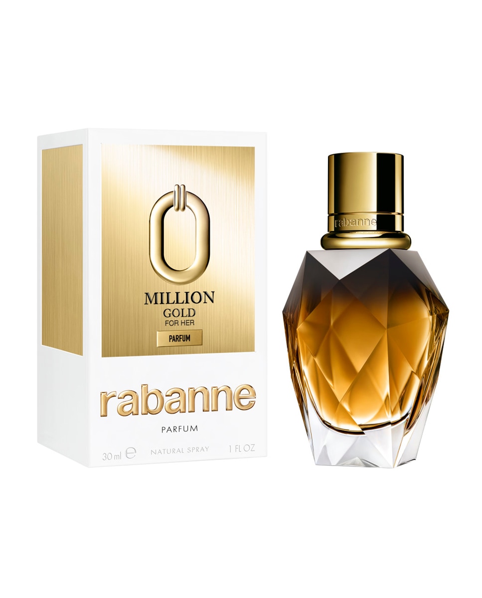 Imagen 4 de Eau de Parfum Million Gold For Her Parfum Rabanne - 30 ml