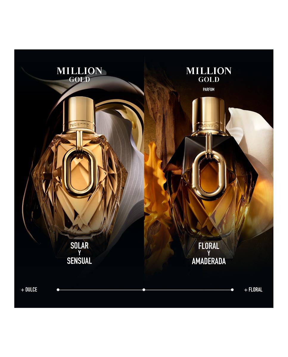Imagen 6 de Eau de Parfum Million Gold For Her Parfum Rabanne - 30 ml