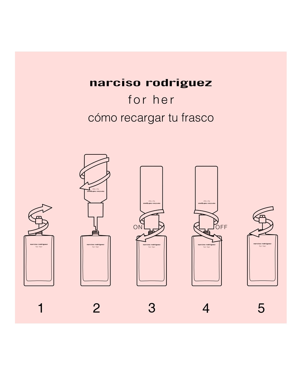 Recarga Eau de Parfum For Her Narciso Rodriguez - 150 ml 6
