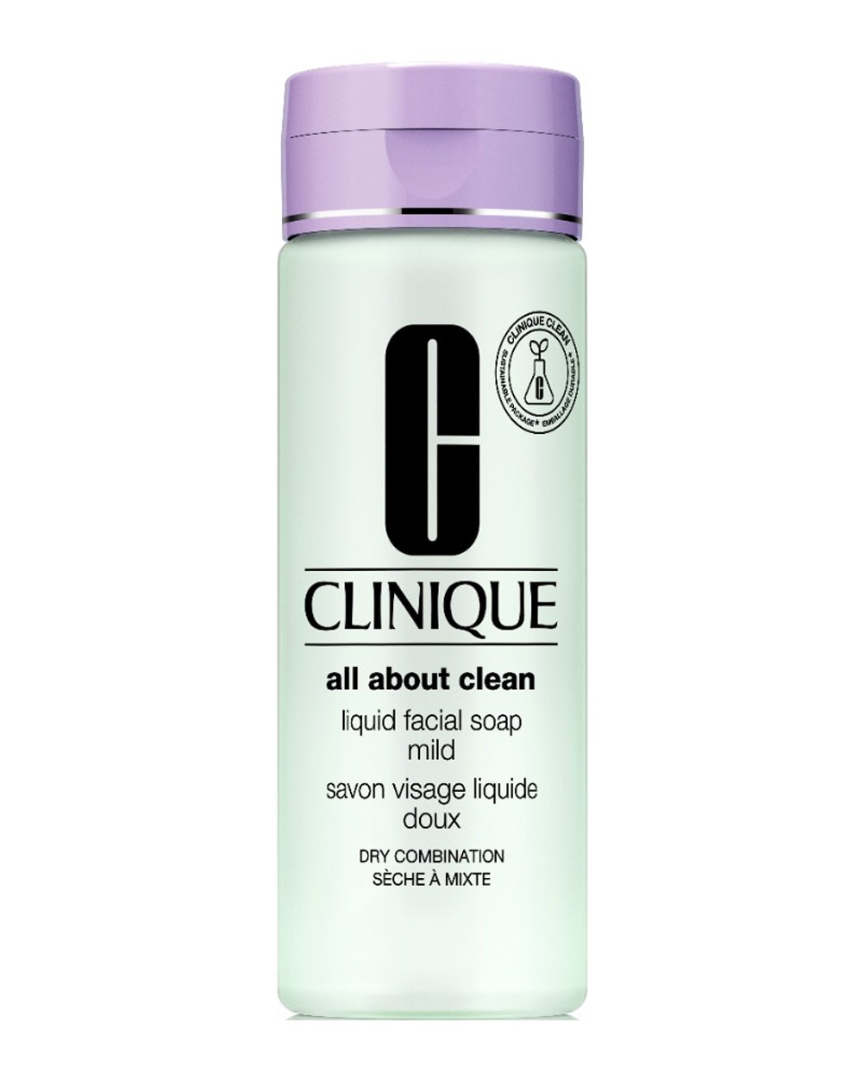 Clinique - Jabón Facial All About Clean 400 ml para pieles secas y mixtas Clinique.