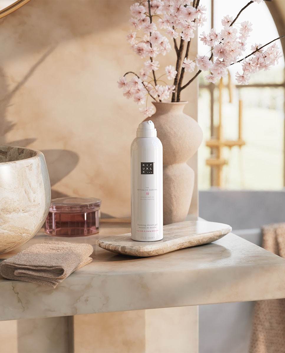 Imagen 2 de Gel de ducha en espuma The Ritual of Sakura Foaming Shower Gel 200 ml Rituals - 200 ml