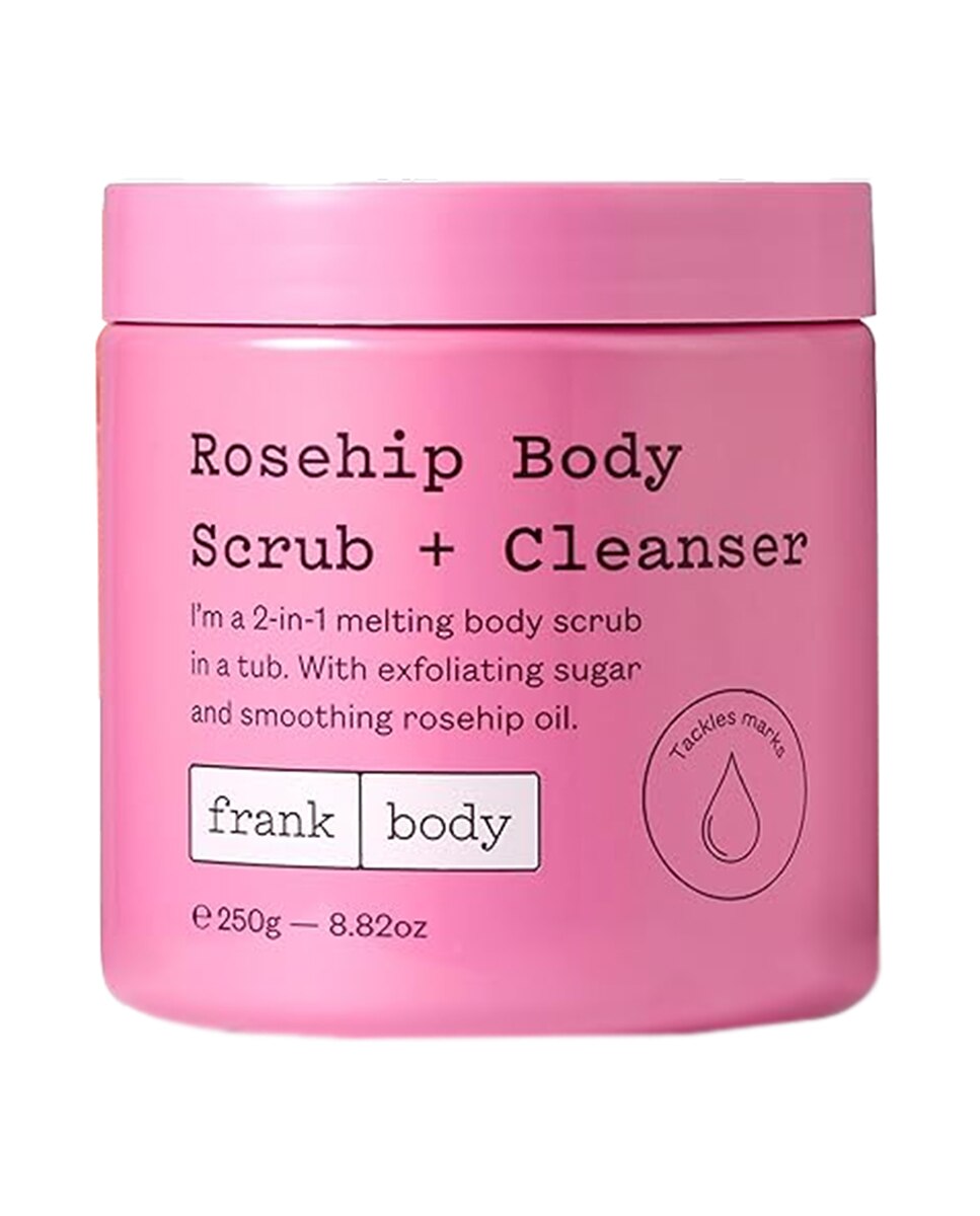 Exfoliante y Limpiador Corporal de Rosa Mosqueta Frank Body - 250 g 1