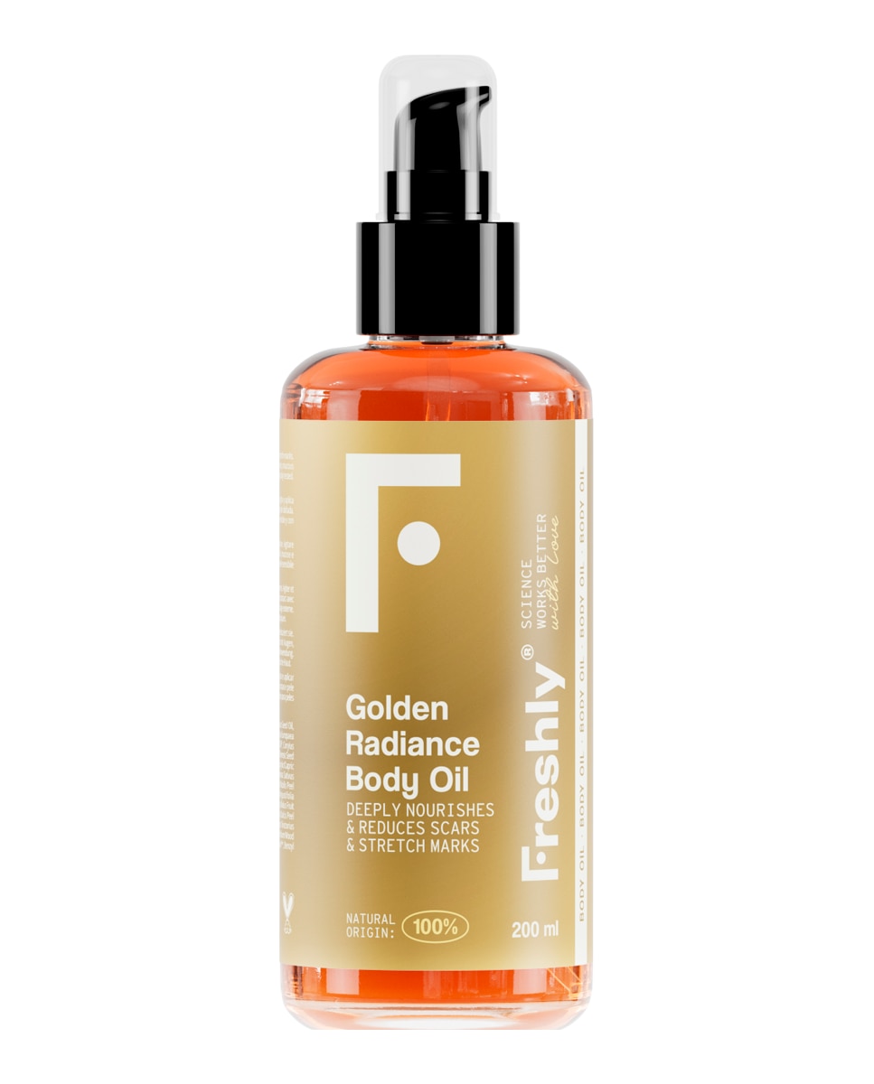 Freshly Cosmetics - Aceite corporal Golden Radiance Body Oil 200 ml Freshly Cosmetics.