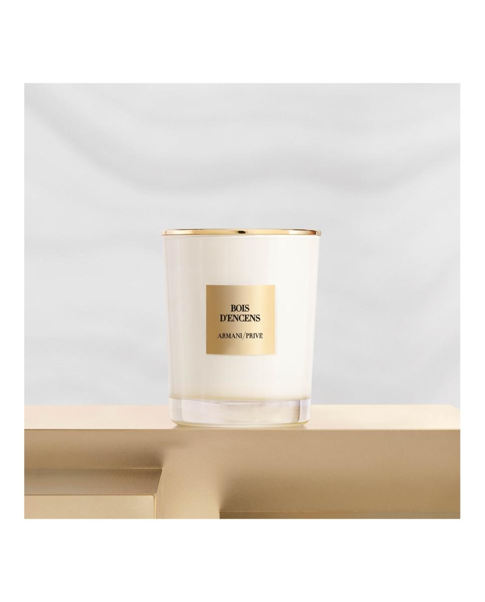 Vela Aromática Amaderada Privé Bois D'Encens Giorgio Armani · El