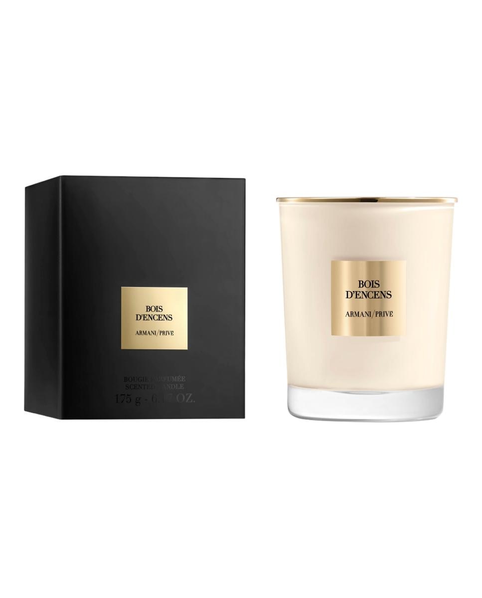 Vela Aromática Amaderada Privé Bois D'Encens Giorgio Armani · El