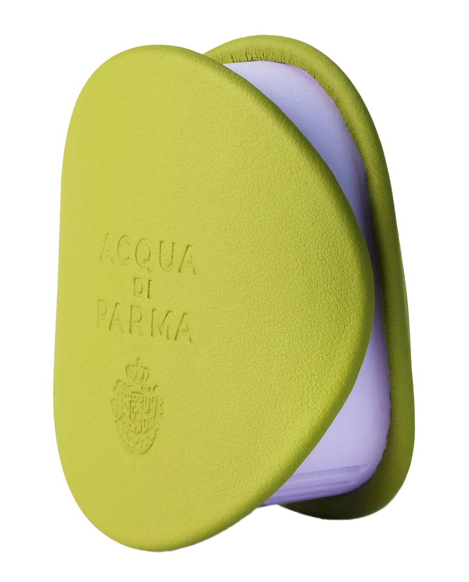 Car Diffuser Calfskin Jungle Green With Lilla Case Acqua di Parma 2
