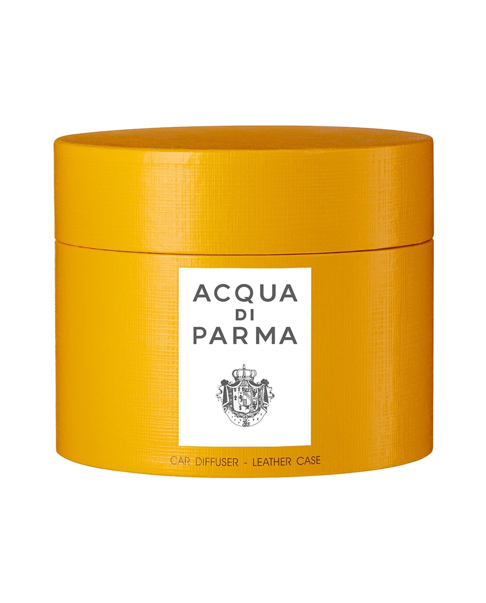 Car Diffuser Calfskin Jungle Green With Lilla Case Acqua di Parma 4