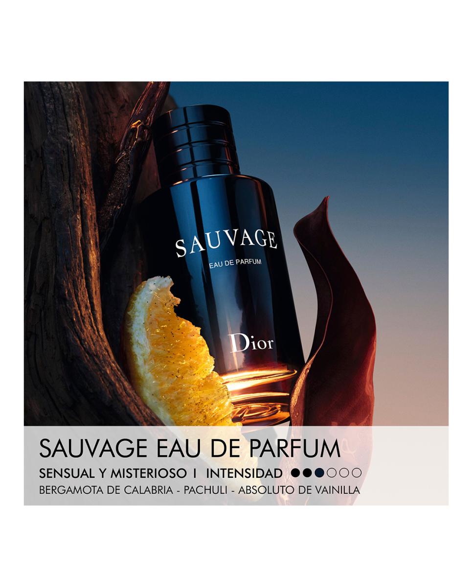 Sauvage Eau de Parfum Eau de parfum recargable - notas cítricas y avainilladas - 30 ml 3
