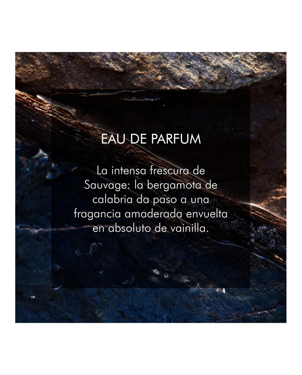 Sauvage Eau de Parfum Eau de parfum recargable - notas cítricas y avainilladas - 30 ml 4
