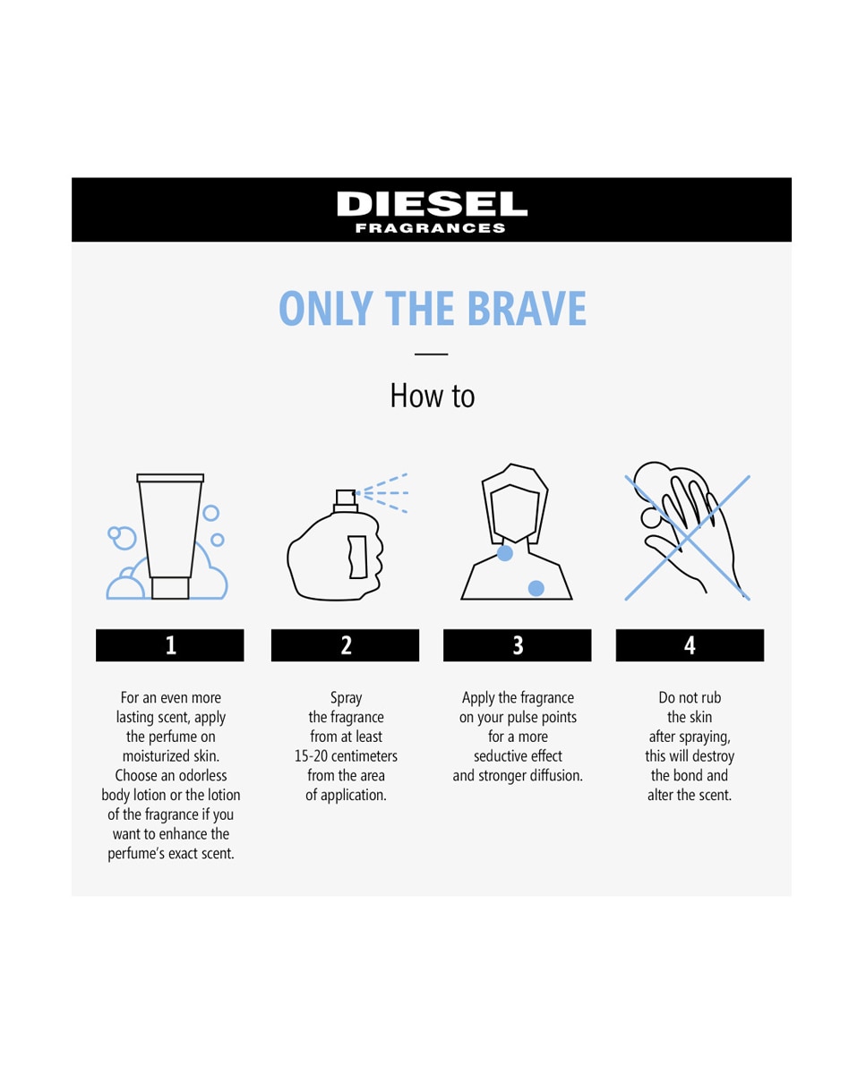 Eau de Toilette Only The Brave Diesel - 125 ml 8