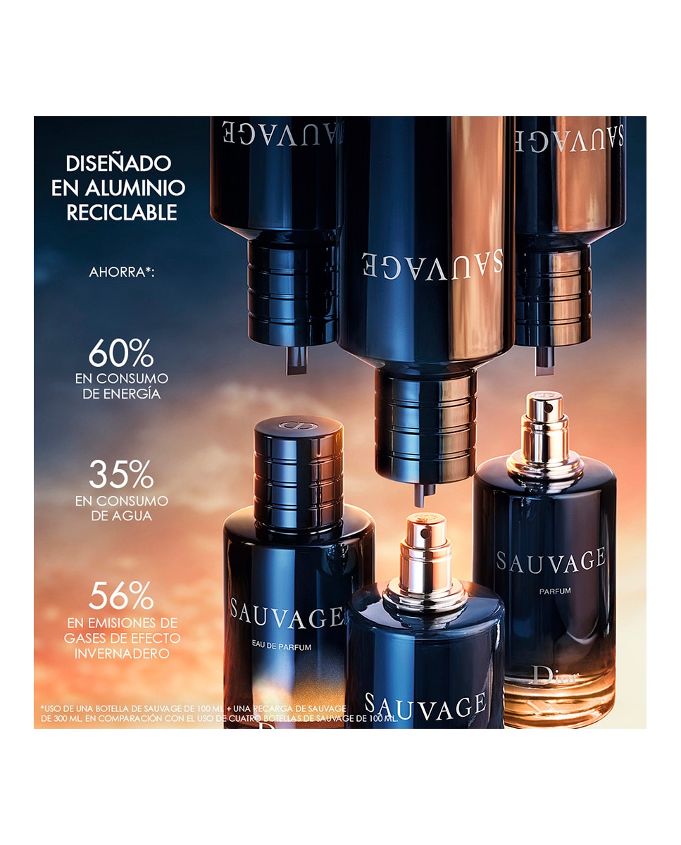 Sauvage Recarga eau de toilette - 300 ml Eau de toilette - - 300 ml 6